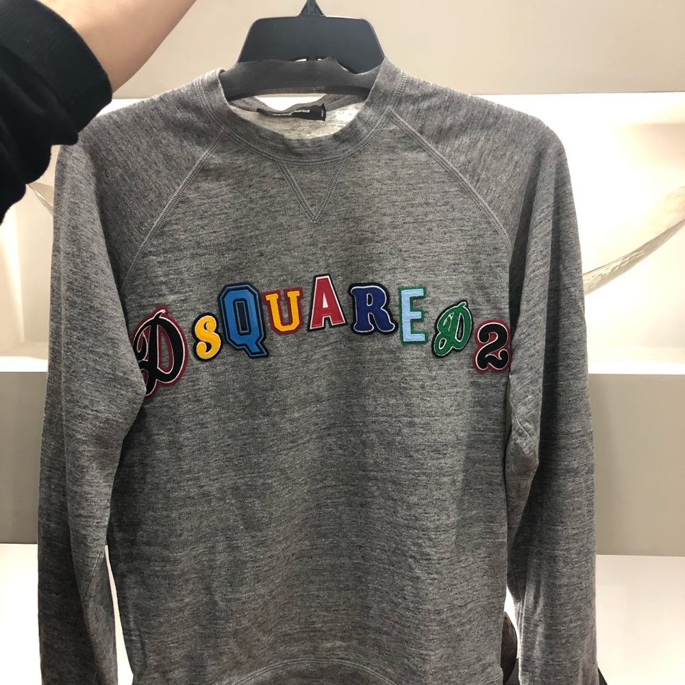 Dsquared embroidered logo sweatshirt